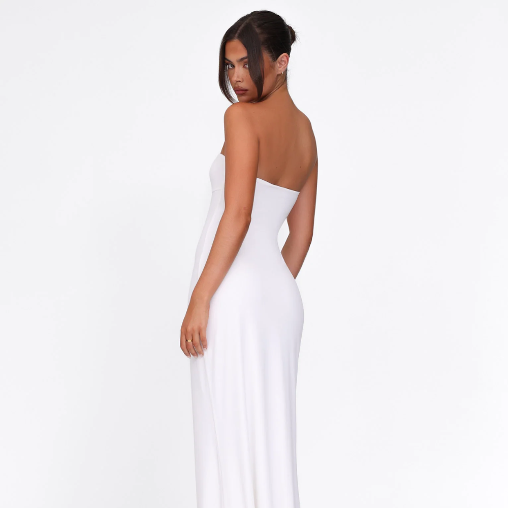 WHITE QUARTZ DRESS