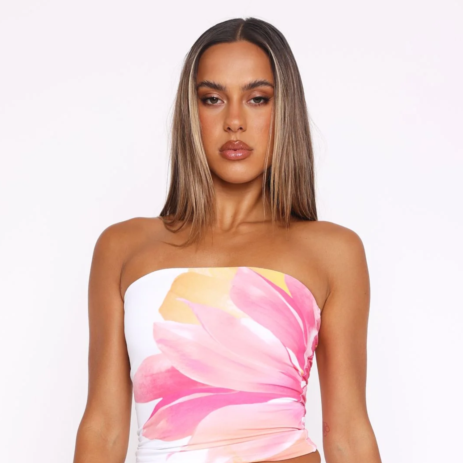 HIBISCUS TUBE TOP