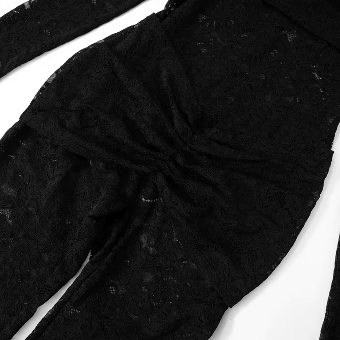 FULL BODY LACED JUMPSUIT