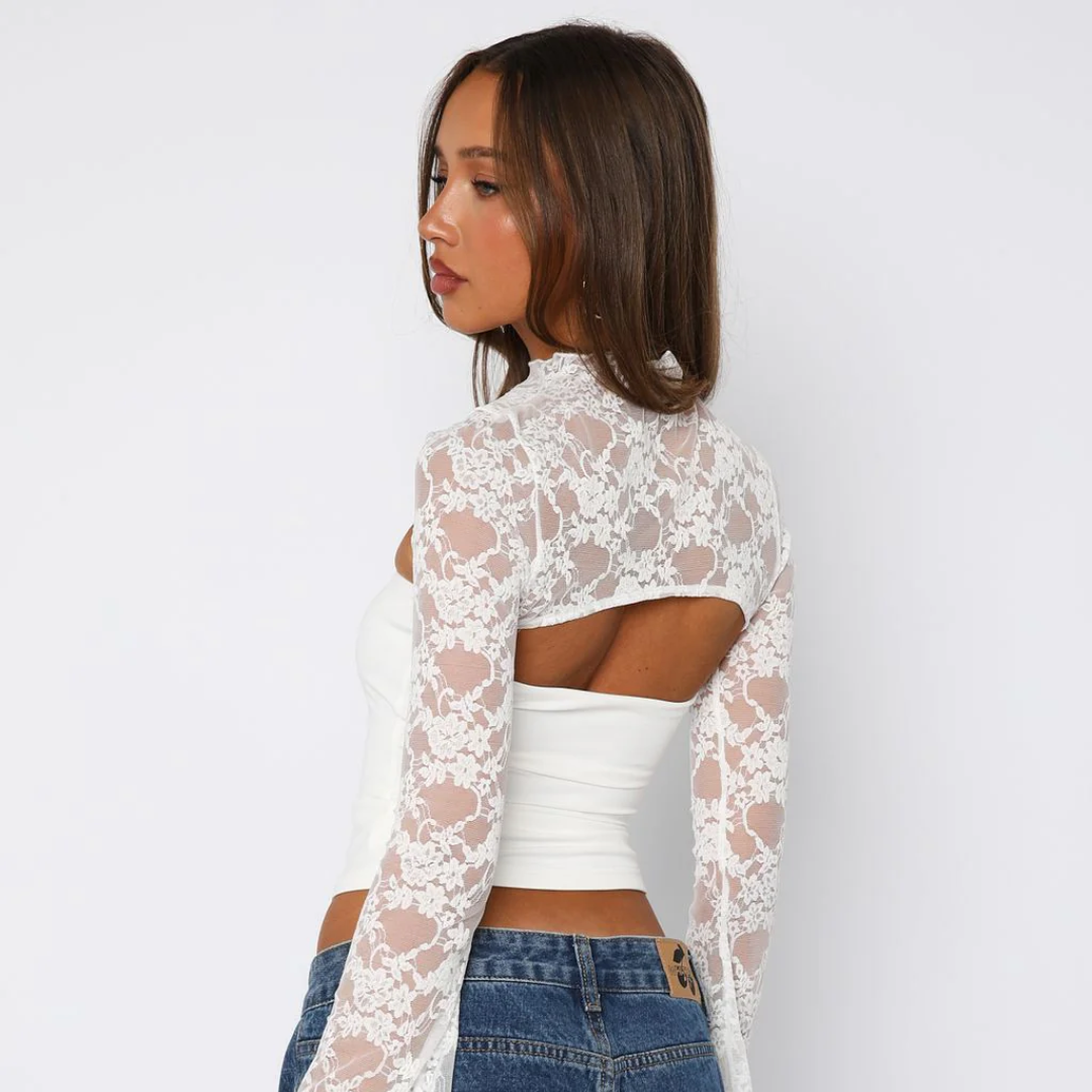 CALISTA LACE LONG SLEEVE