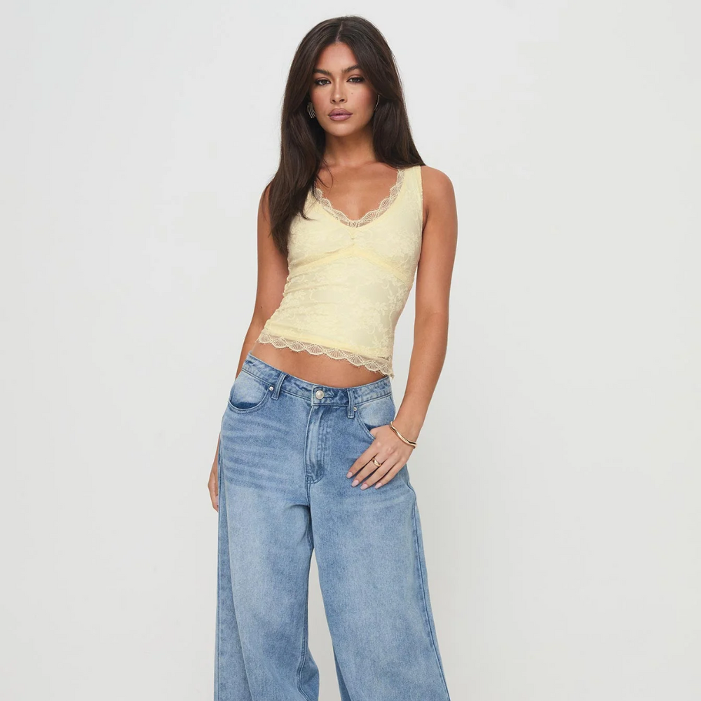 CARNELIAN LACE TANK TOP